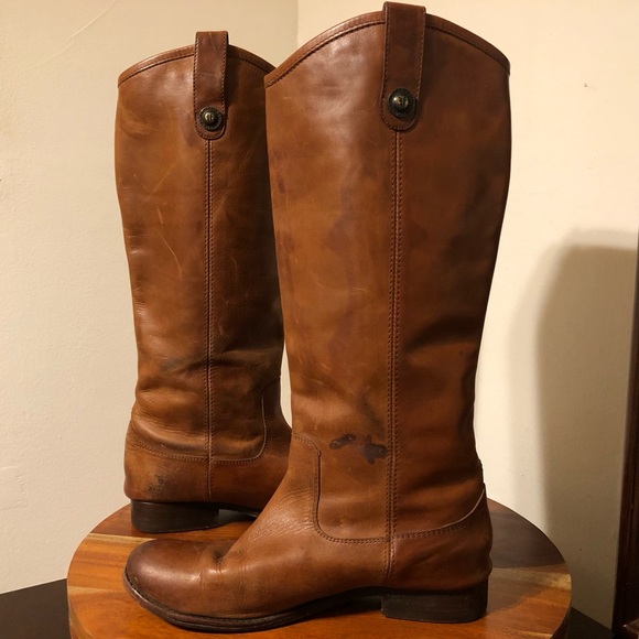Frye Melissa Tall Button Boots Size 7.5 B R2 B - Picture 5 of 14